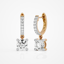 Halo Drop Earrings