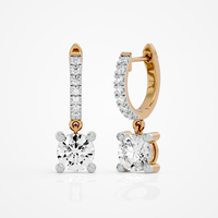 Halo Drop Earrings