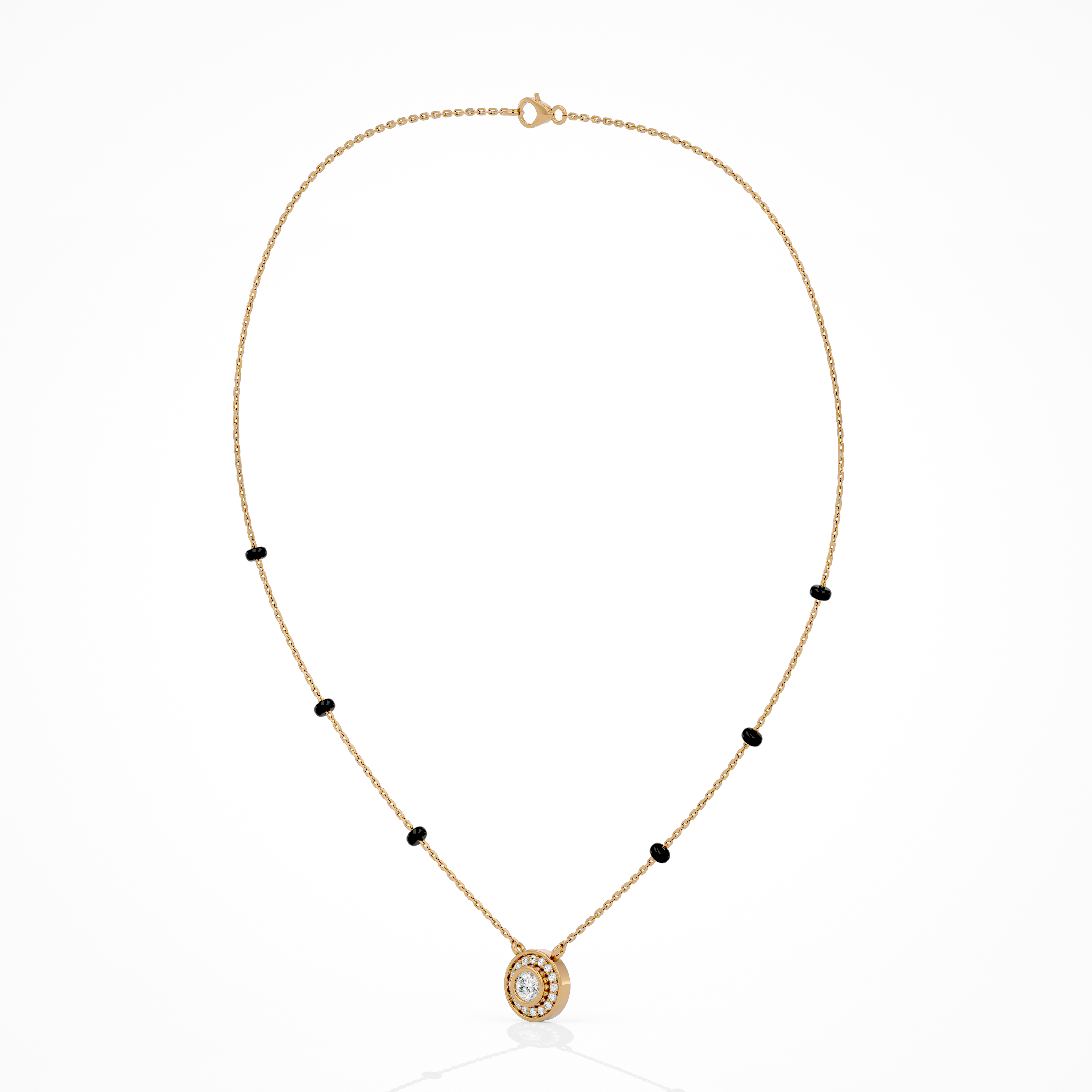 Celeste Halo Mangalsutra