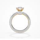 Trinity Spark Ring - 1 ct Round