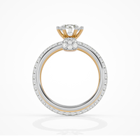 Trinity Spark Ring - 1 ct Round