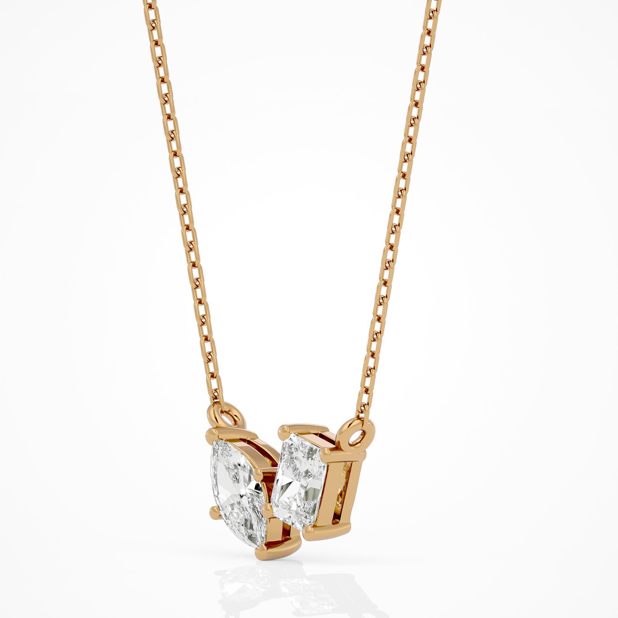 Deux Âmes Necklace