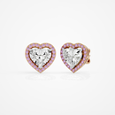 Amora Heart Studs