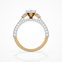 Serene Dewdrop Ring - 1.9 ct Pear