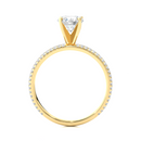 Lumina Pave - 0.8 ct round