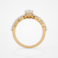 Celeste Pear Ring - 1 ct Pear