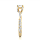 Aaravi Ring - 0.4 ct round