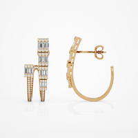 Radiant Baguette Earrings
