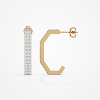 Zara Edge Hoops