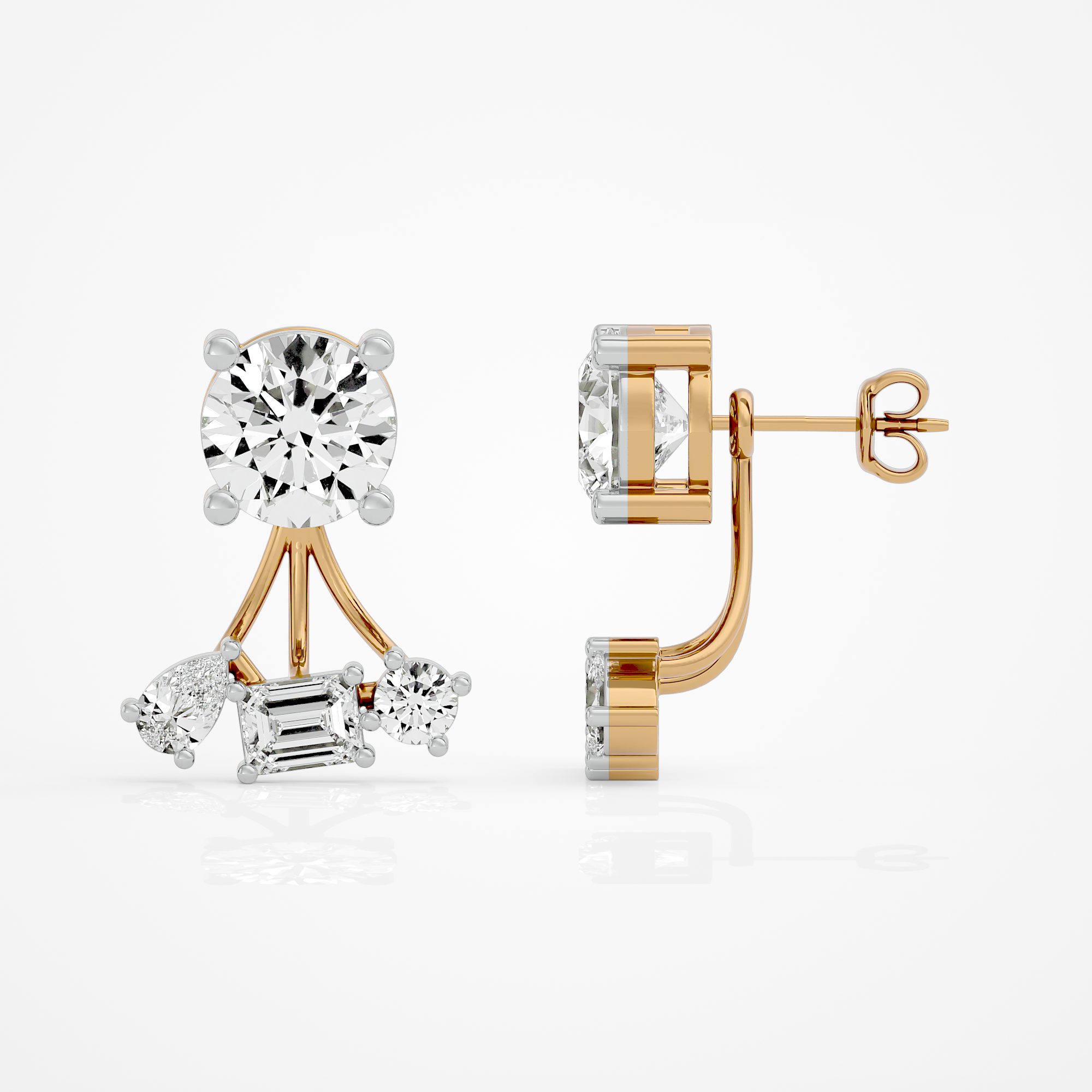 Trinity Bloom Earrings