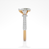 Serene Dewdrop Ring - 1.9 ct Pear