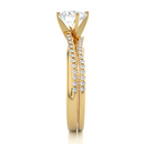 Linear Solitaire Ring - 0.5 ct round