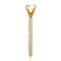 Lumina Pave - 0.8 ct round