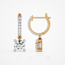 Halo Drop Earrings