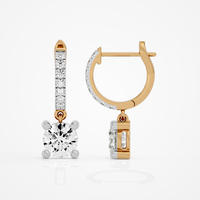 Halo Drop Earrings