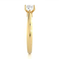 Lunara Ring - 0.8 ct princess