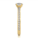 Aura Cascade Ring - 1 ct round