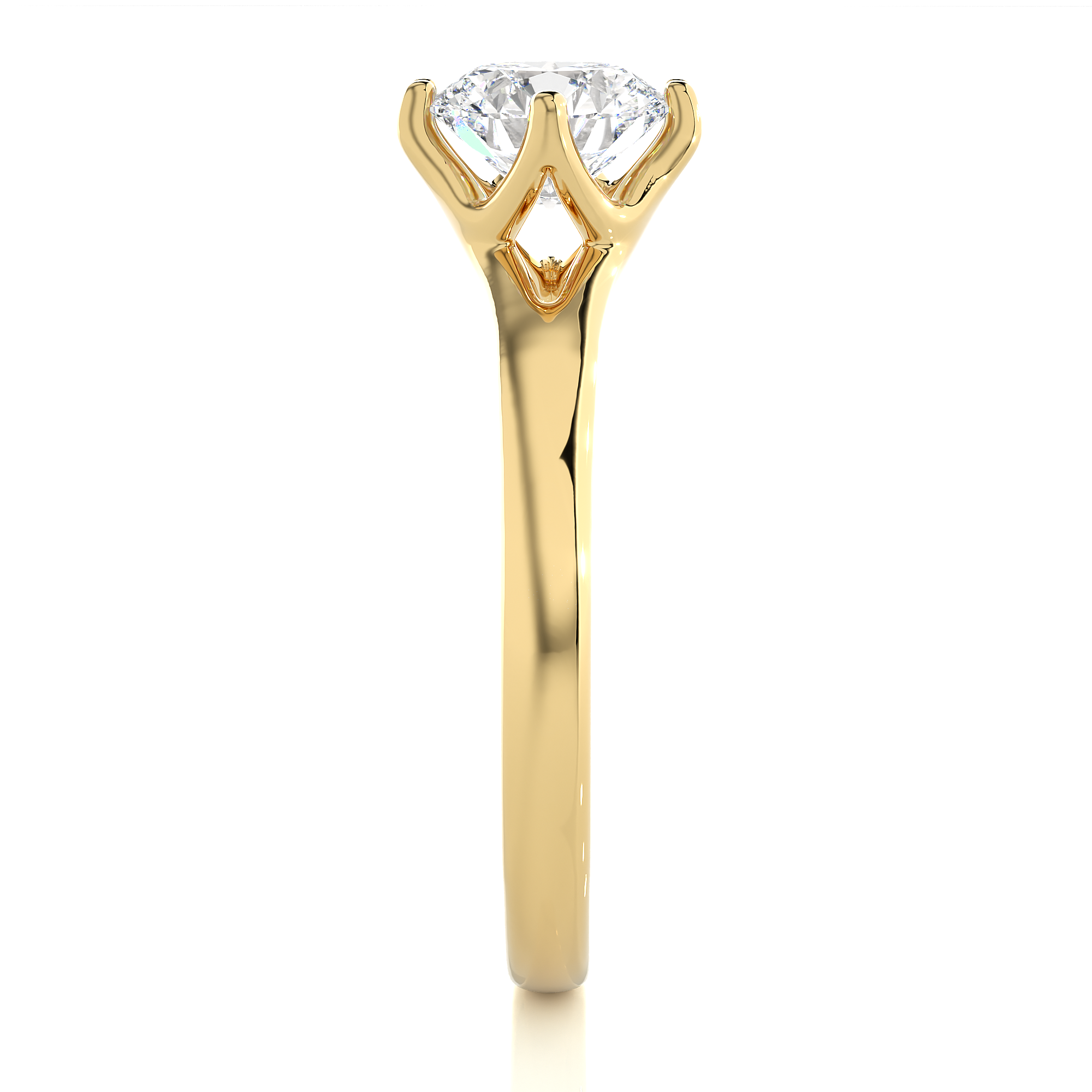 Solara Brilliance Ring - 1 ct round