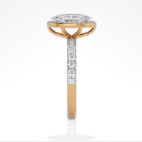 Seraphina Halo Ring - 1ct Oval