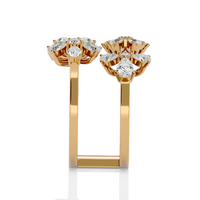 Floral Cluster Ring