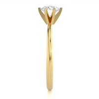 Ecliptic Glow Ring - 1.2 ct round