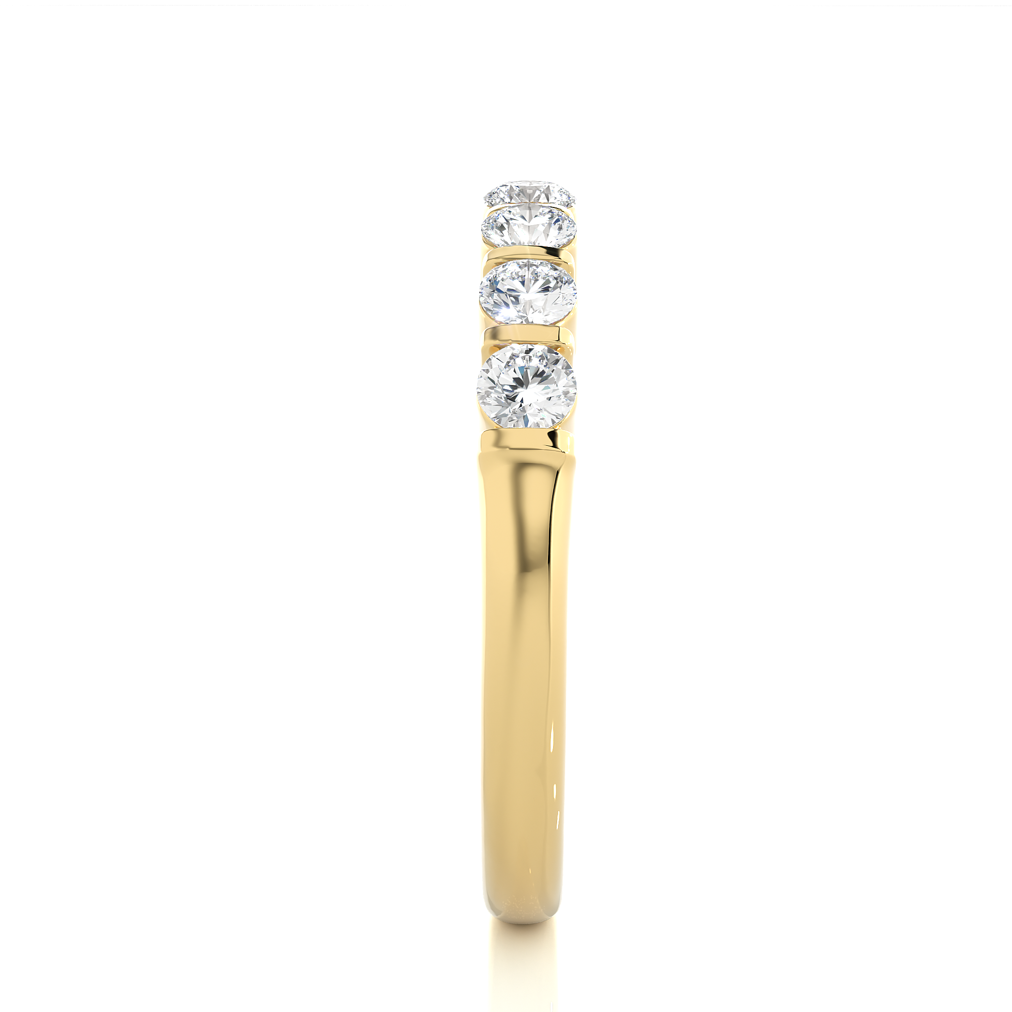 7 Round Brilliant Diamond Band