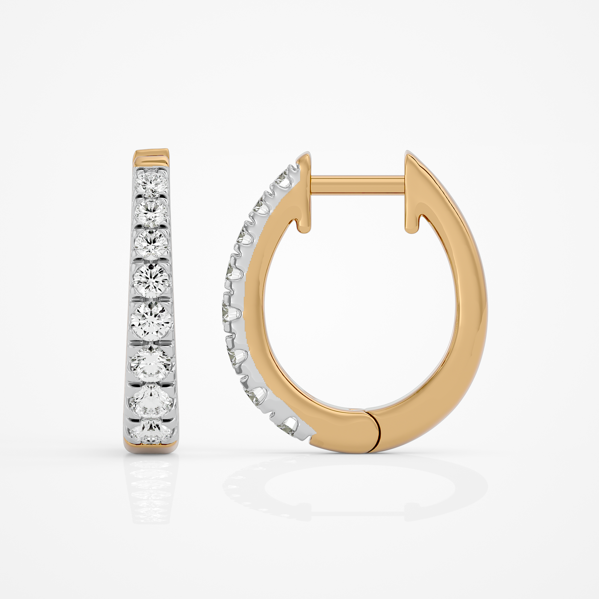 Lucent Curve Hoops