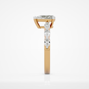 Celeste Pear Ring - 1 ct Pear