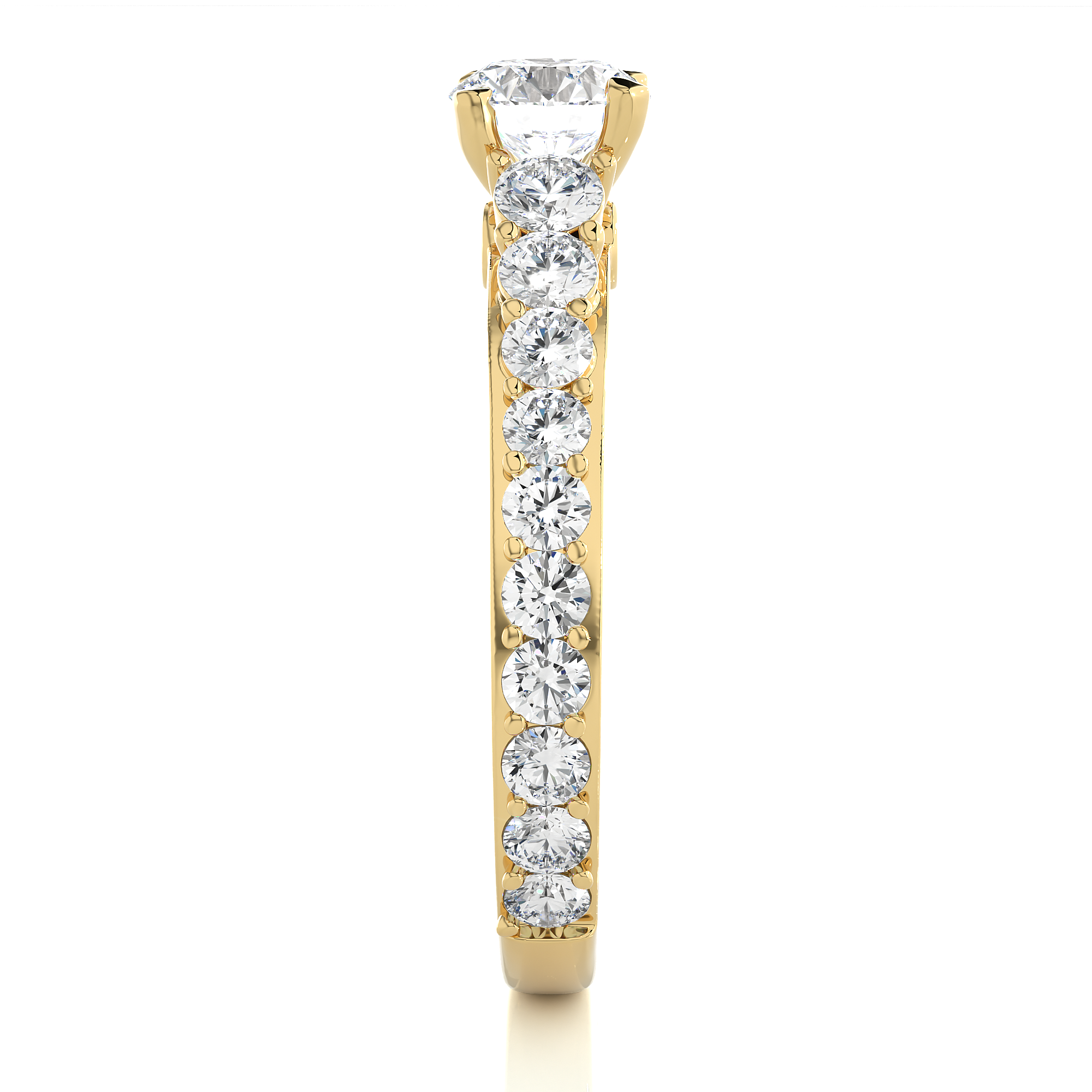 Echelon Spark Ring - 0.6 ct round
