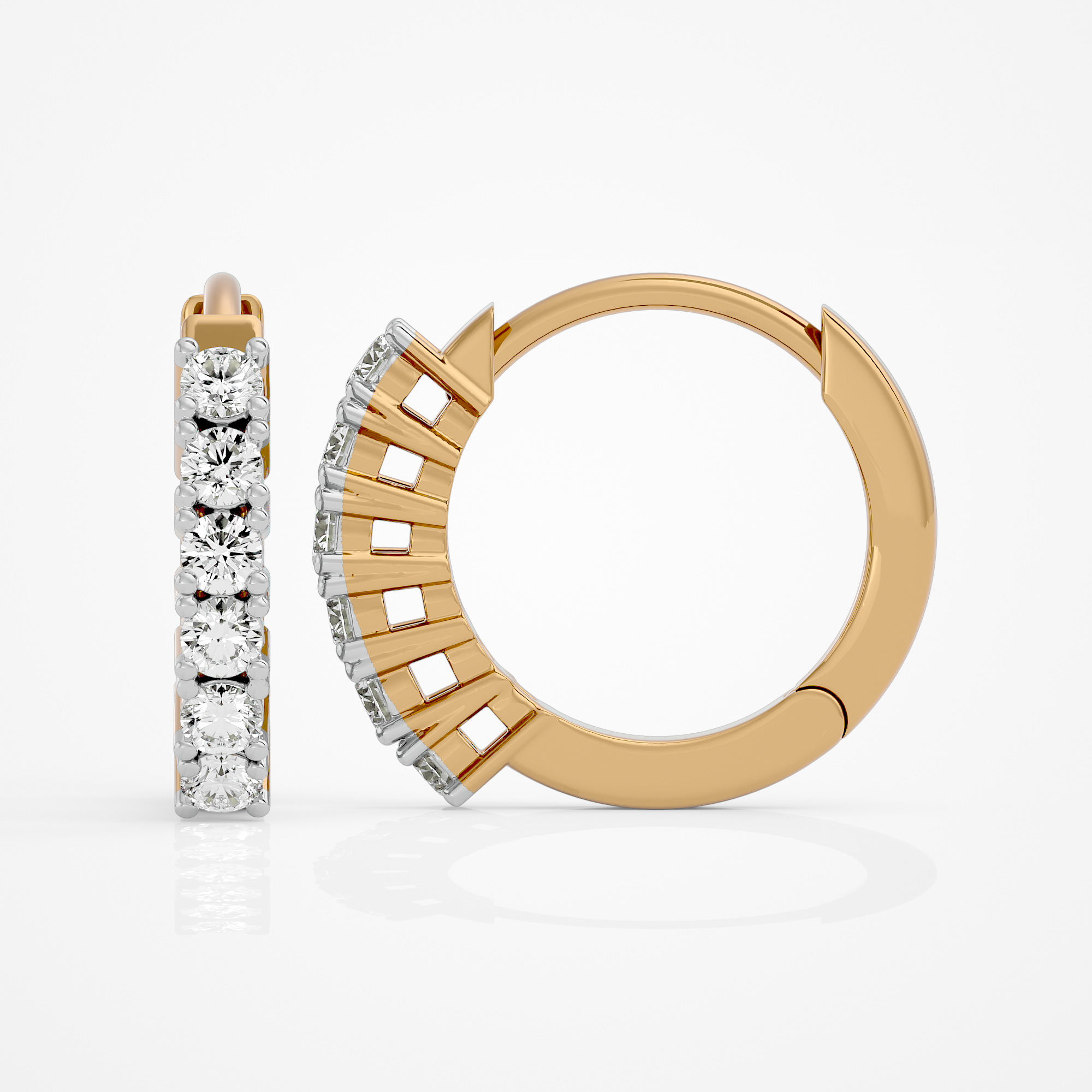 Iris Radiance Hoops
