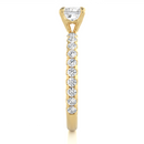 Apex Facet Ring - 0.6 cts princess