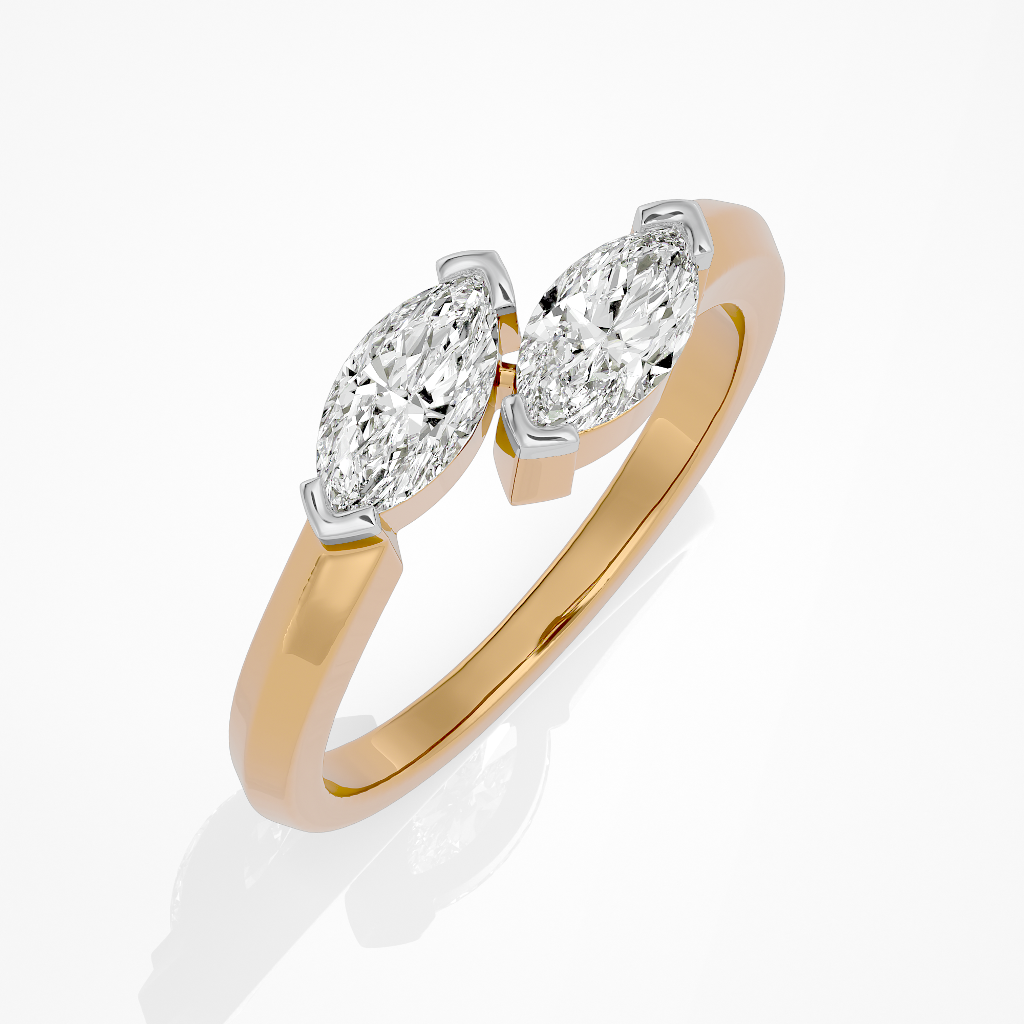Marquise Duet Ring