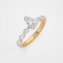Celeste Pear Ring - 1 ct Pear