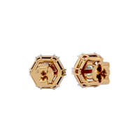 2 ct Infinite glow studs - Basket setting