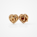 Amora Heart Studs
