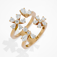 Floral Cluster Ring