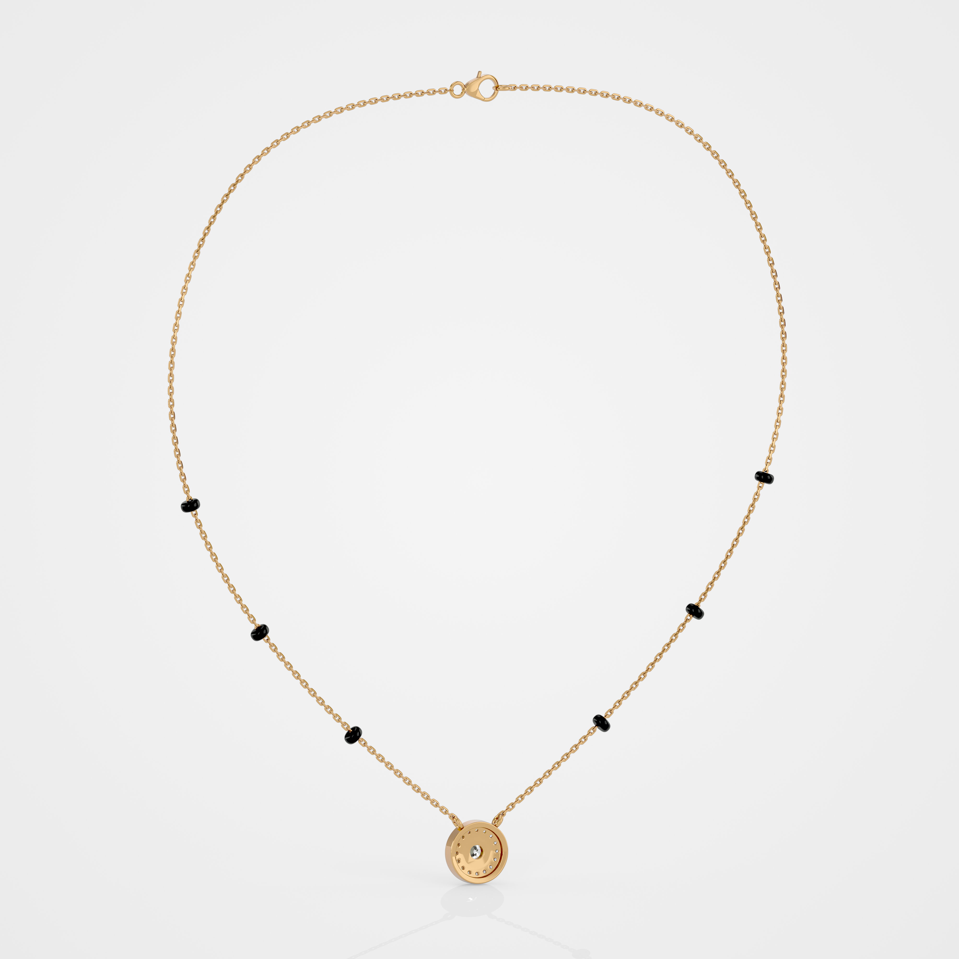 Celeste Halo Mangalsutra