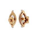 2 ct Marquise studs - Basket setting