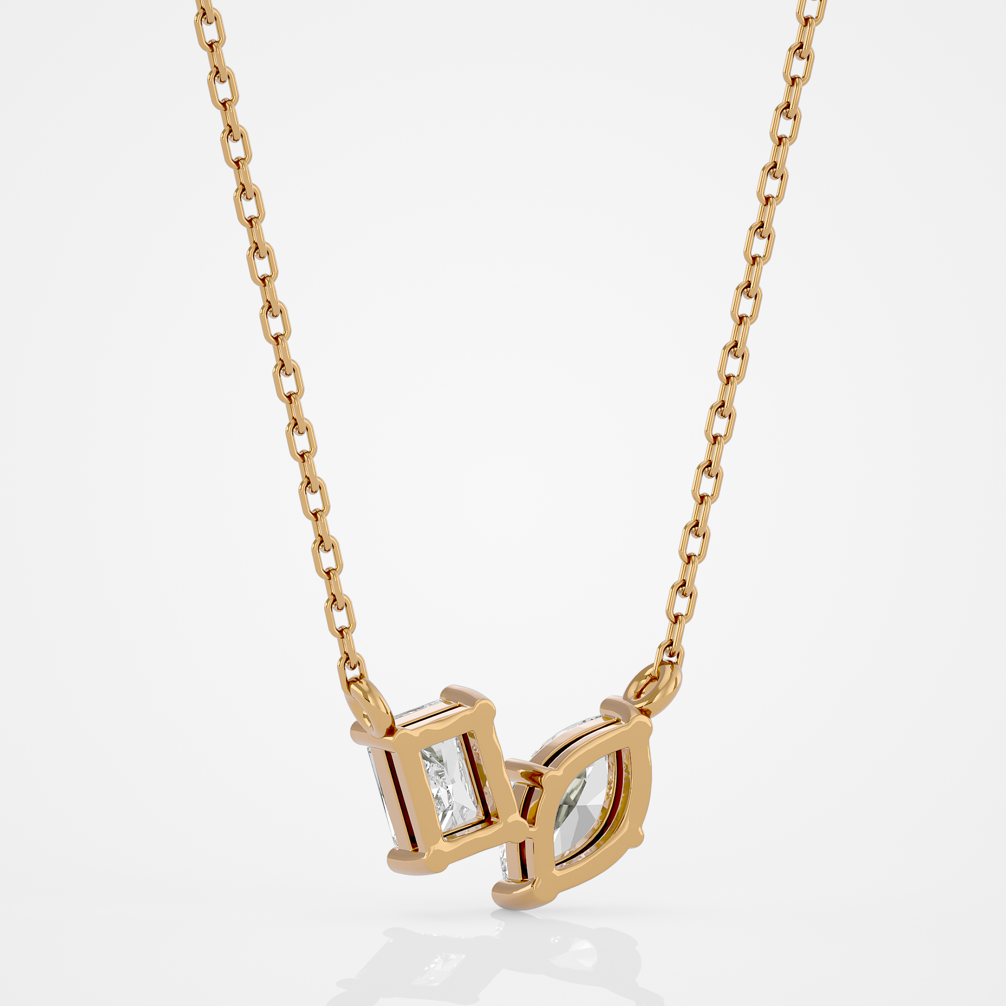 Deux Âmes Necklace