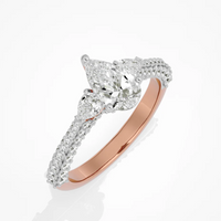 Serene Dewdrop Ring