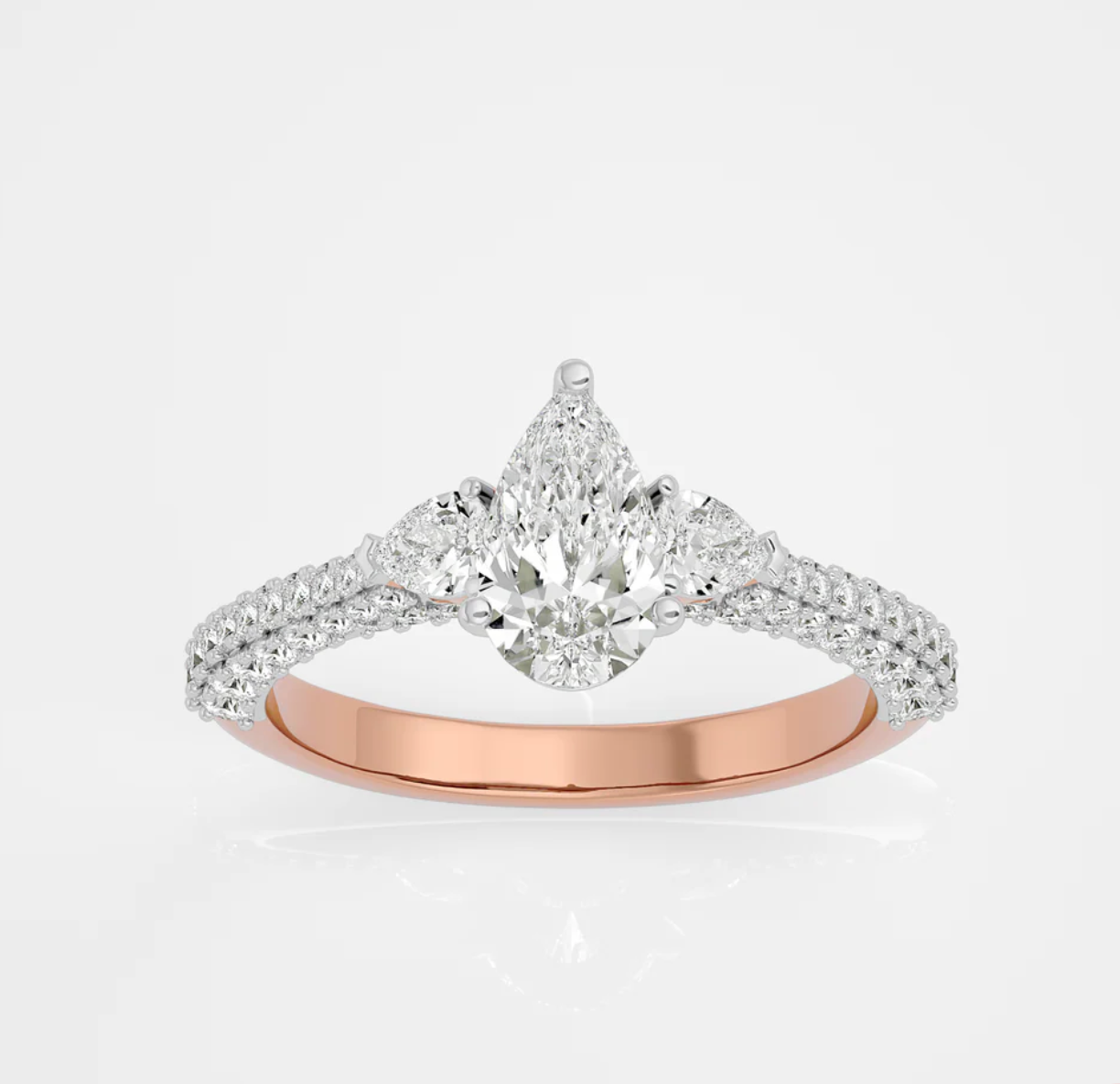 Serene Dewdrop Ring