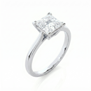 Classic solitaire ring - Princess 1.5ct