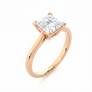 Classic solitaire ring - Princess 1.5ct