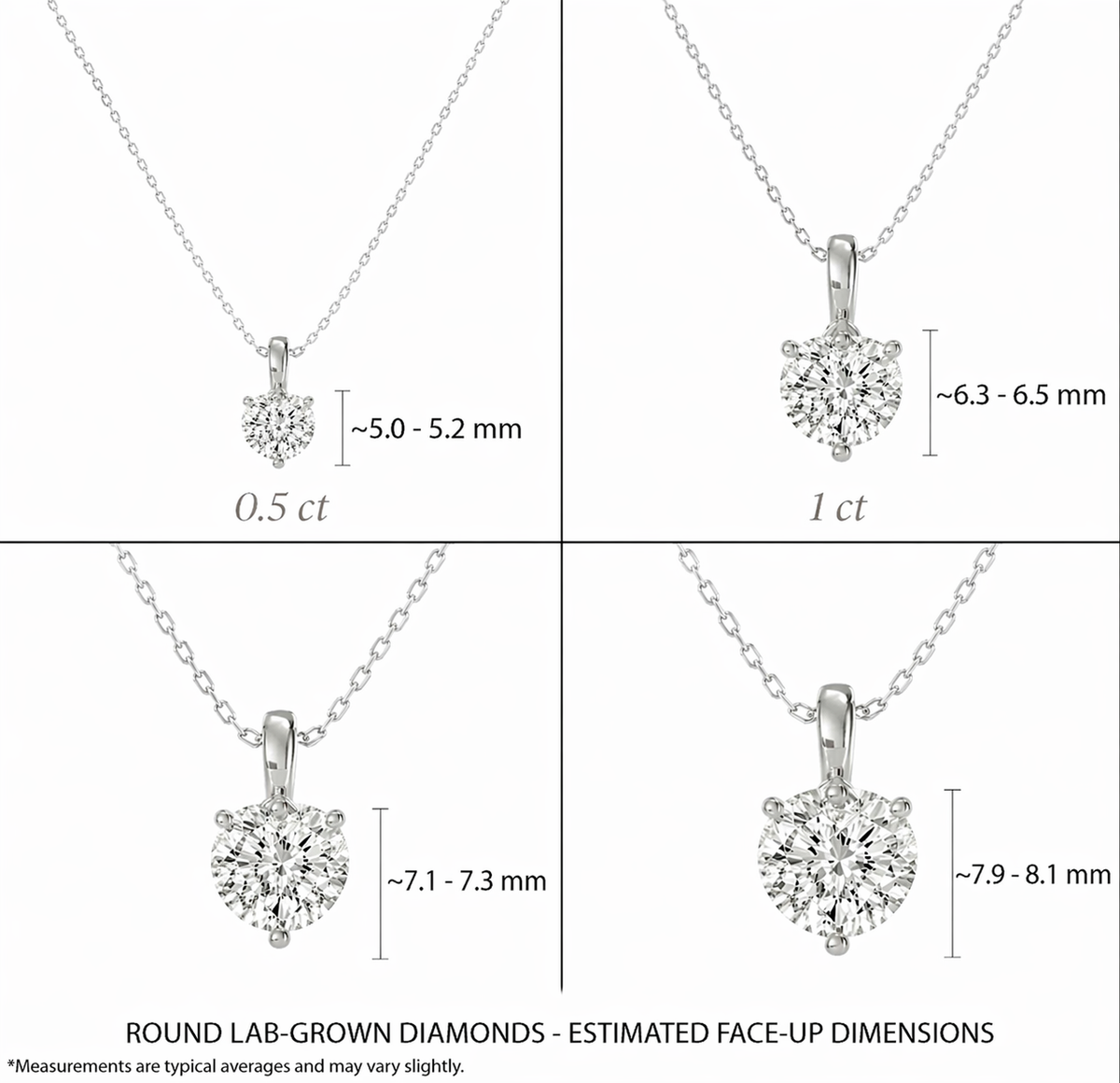 0.5ct - Round / 9 kt / White Gold