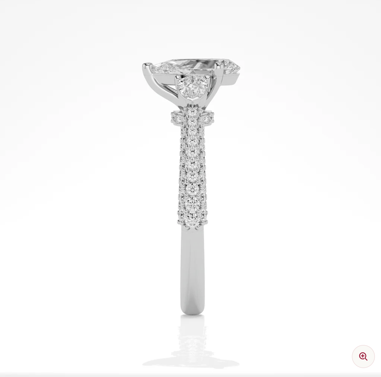 Serene Dewdrop Ring