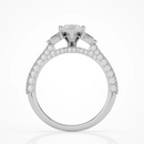 Serene Dewdrop Ring