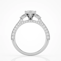 Serene Dewdrop Ring
