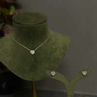 Elara Heart Solitaire Set