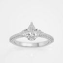 Serene Dewdrop Ring