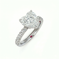 Elara Ring - Heart 1ct
